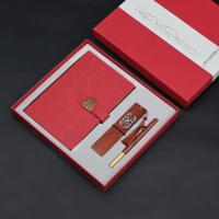A5搭扣本+木书签+红木笔